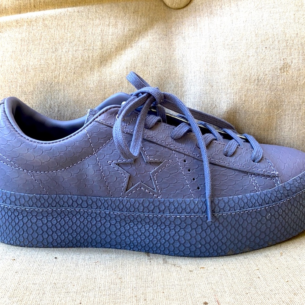 Converse One Star Platform OX Light Carbon color - Picture 6 of 7